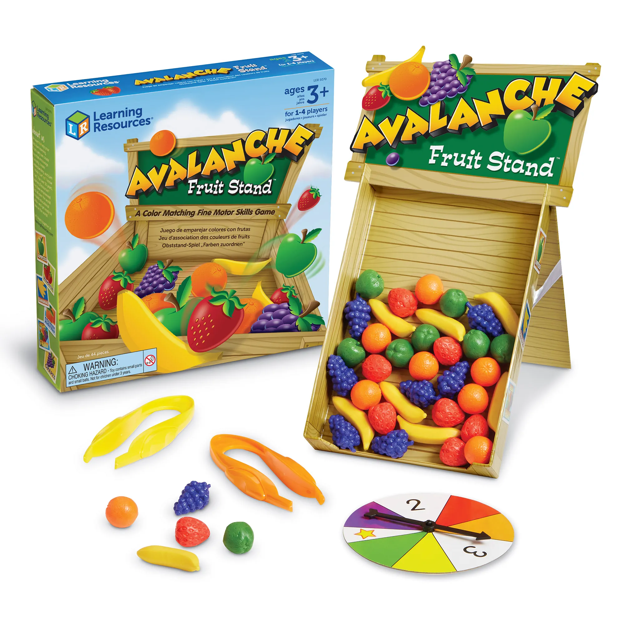 Learning Resources Puzzle Avalanche Fruit Stand