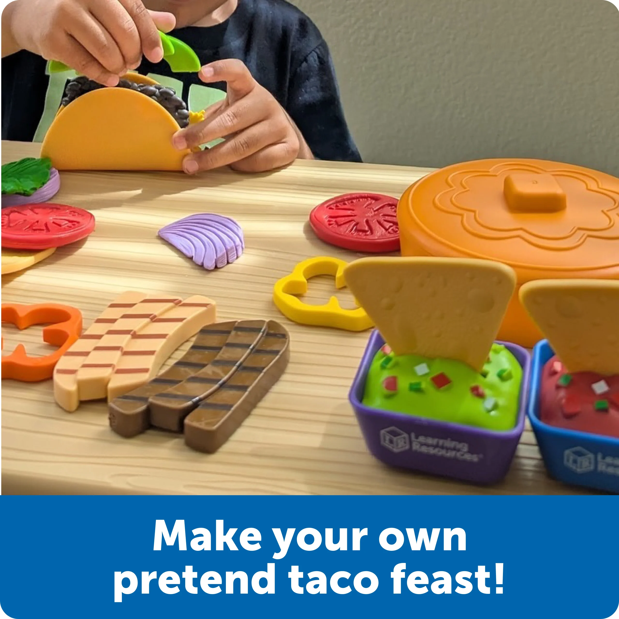 Learning Resources Puzzle New Sprouts® Taco Night! - Image 3