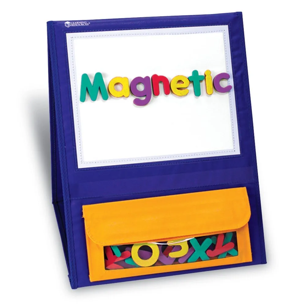 Learning Resources Puzzle Double-Sided Magnetic Tabletop Pocket Chart