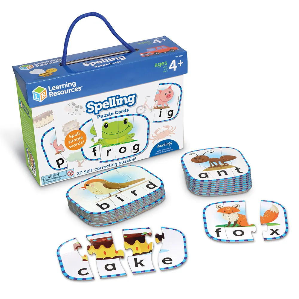 Learning Resources Puzzle Spelling Puzzle Cards - Image 5