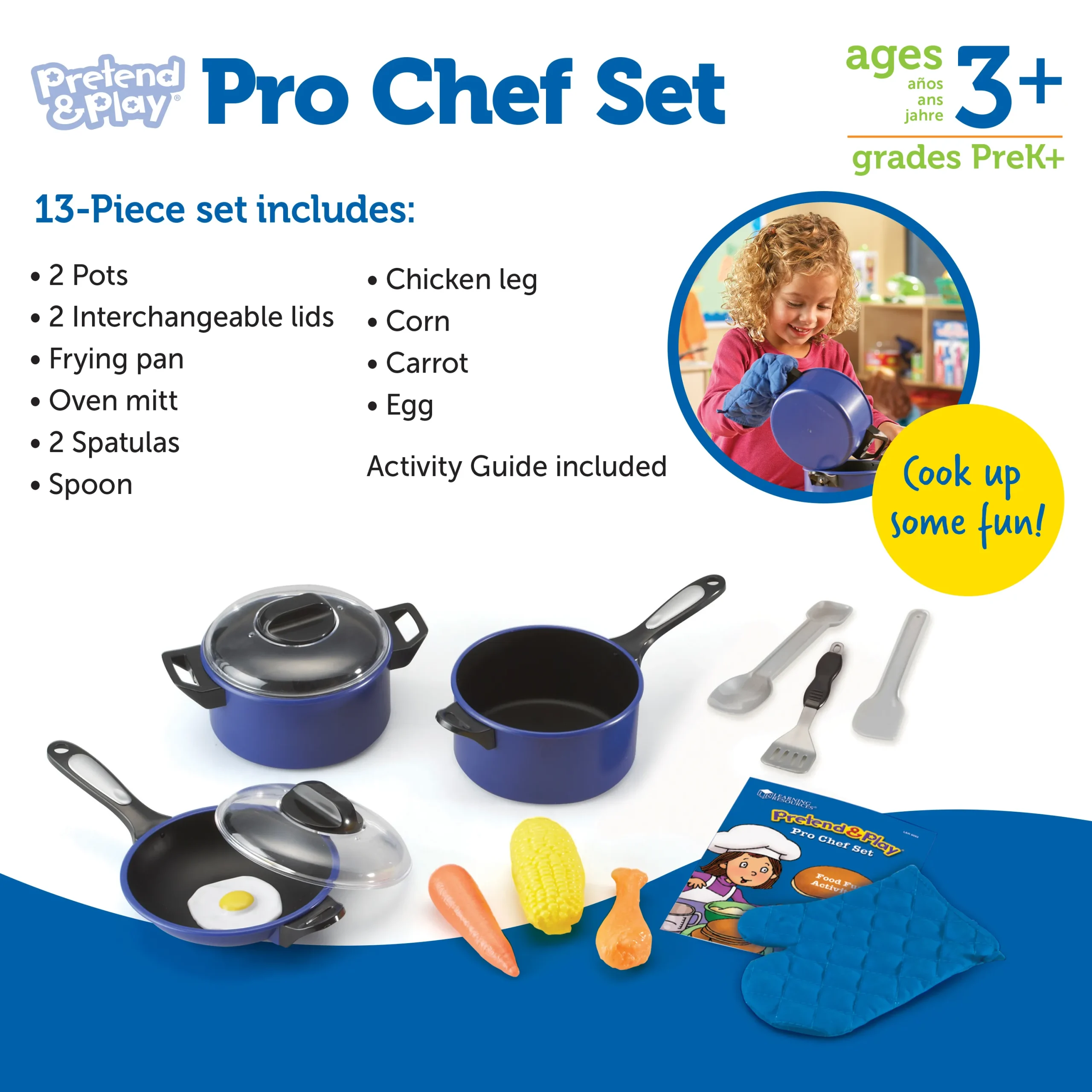 Learning Resources Puzzle Pretend & Play® Pro Chef Set - Image 2