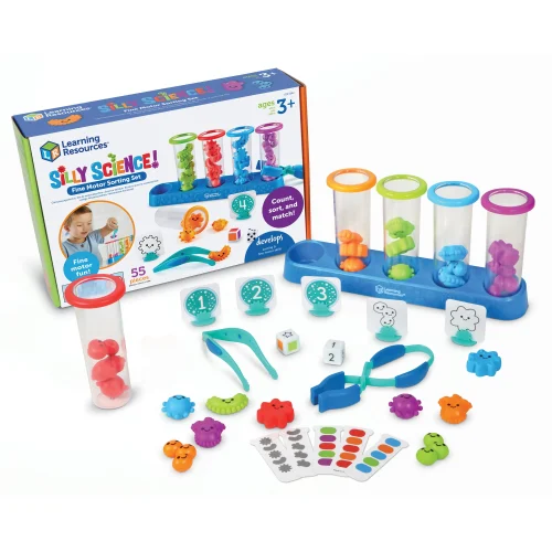 Learning Resources Puzzle Silly Science Fine Motor Sorting Set