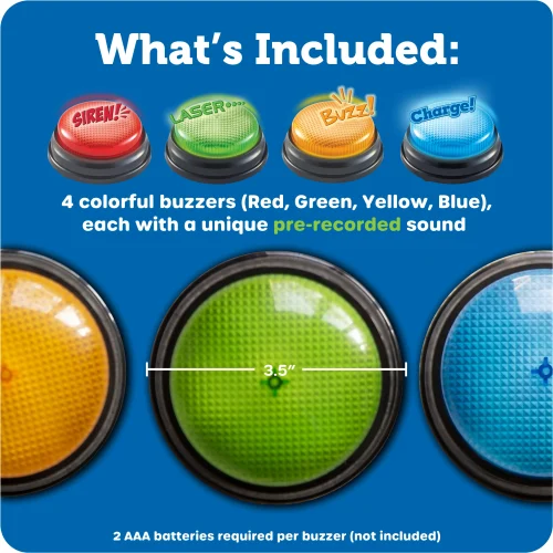 Alternative view of Lights and Sounds Buzzers