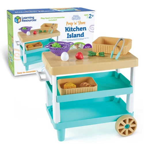 Learning Resources Puzzle New Sprouts® Prep n' Store Kitchen Island