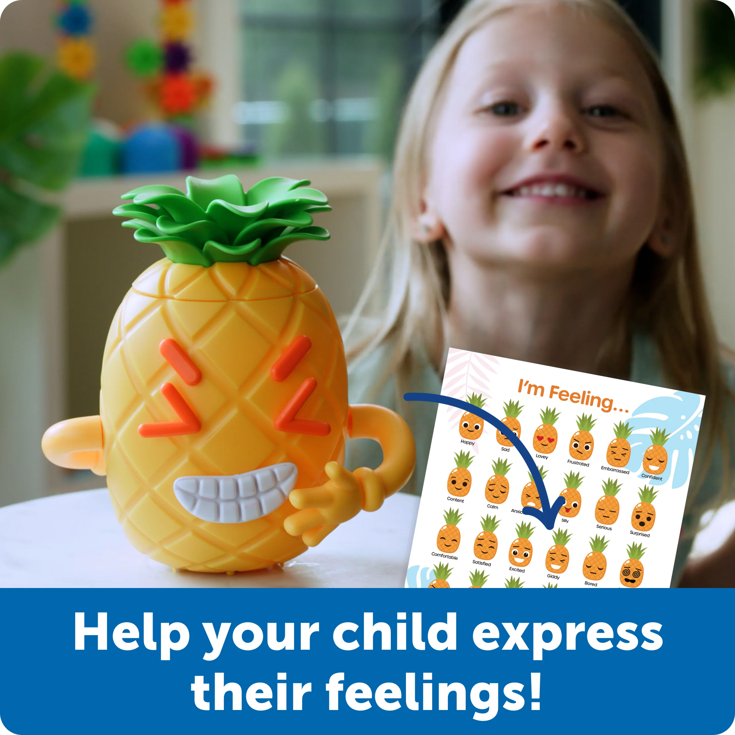 Learning Resources Puzzle Big Feelings Pineapple - Image 3