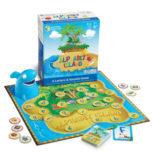 Learning Resources Puzzle Alphabet Island A Letters & Sounds Game