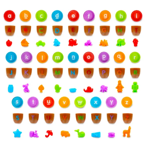 Alternative view of Learning Resources Puzzle Alphabet Acorns Activity Set