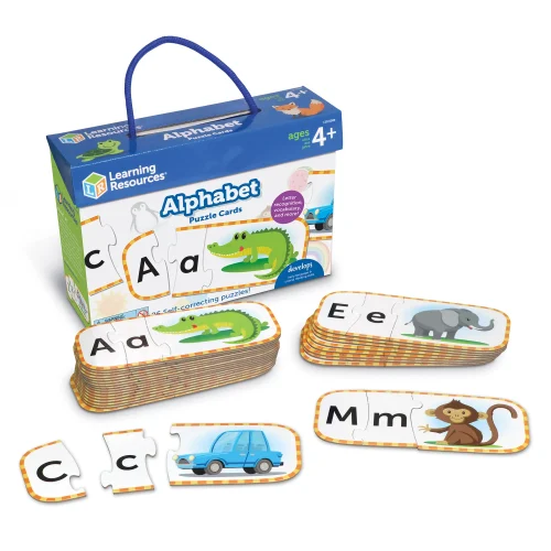 Learning Resources Puzzle Alphabet Puzzle Cards