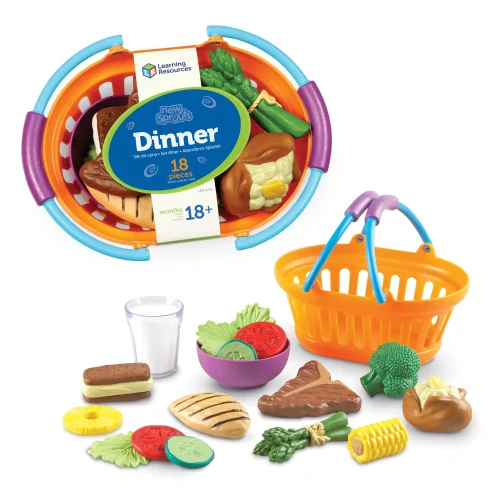 Learning Resources Puzzle New Sprouts® Dinner Basket