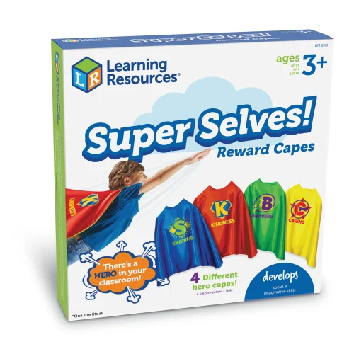 Alternative view of Learning Resources Puzzle Super Selves! Reward Capes