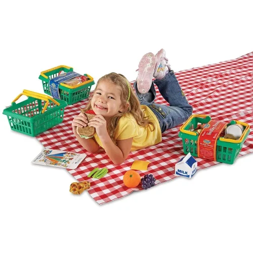 Alternative view of Learning Resources Puzzle Pretend & Play® Healthy Foods Play Set Bundle