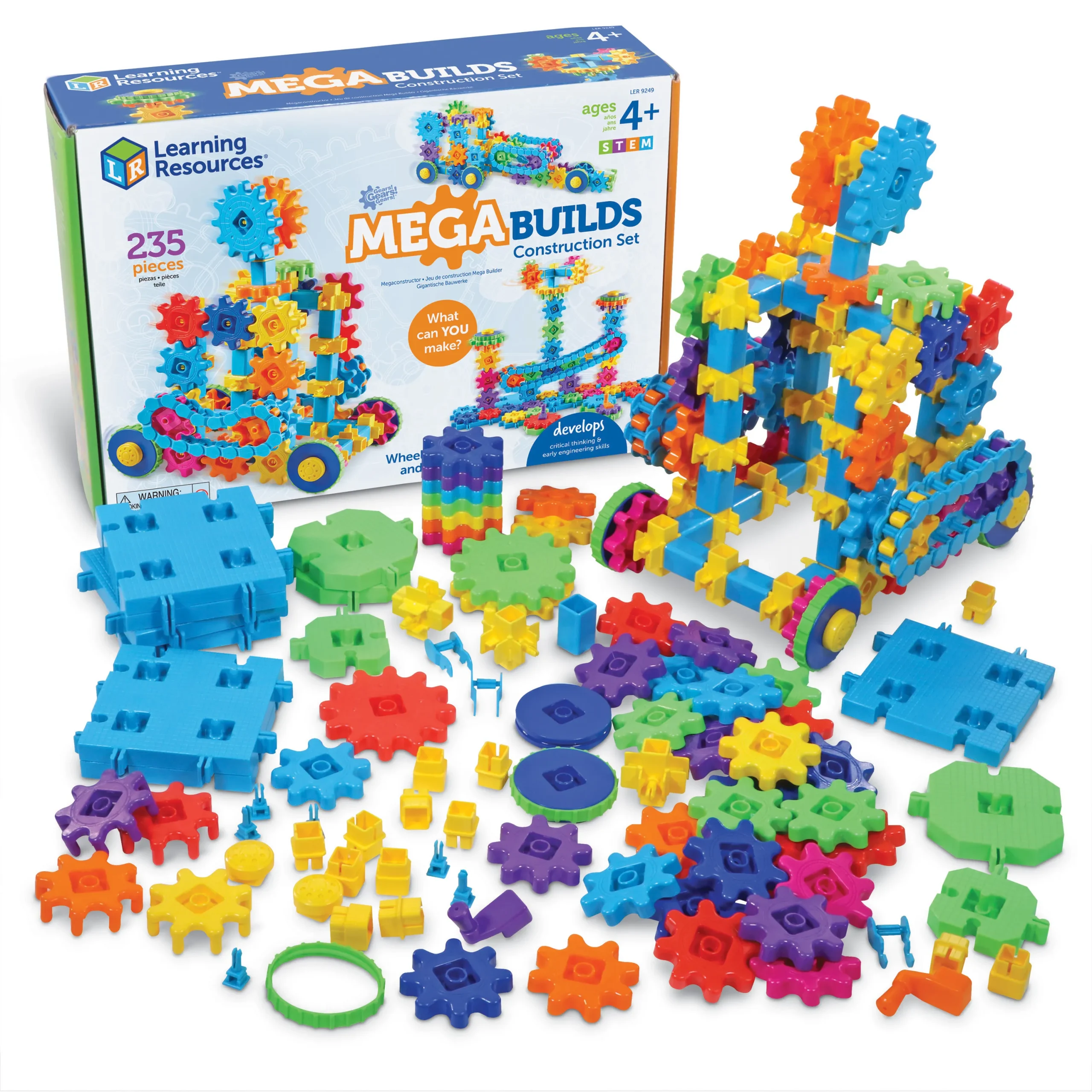 Learning Resources Puzzle Gears! Gears! Gears!® Mega Builds