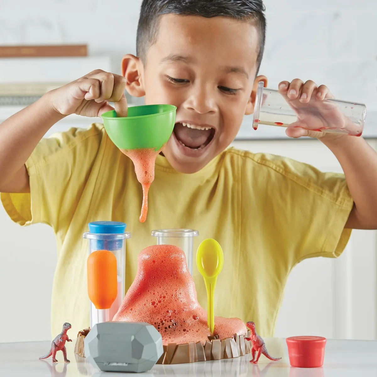 Learning Resources Puzzle Fizzy Volcano Preschool Science Lab - Image 11