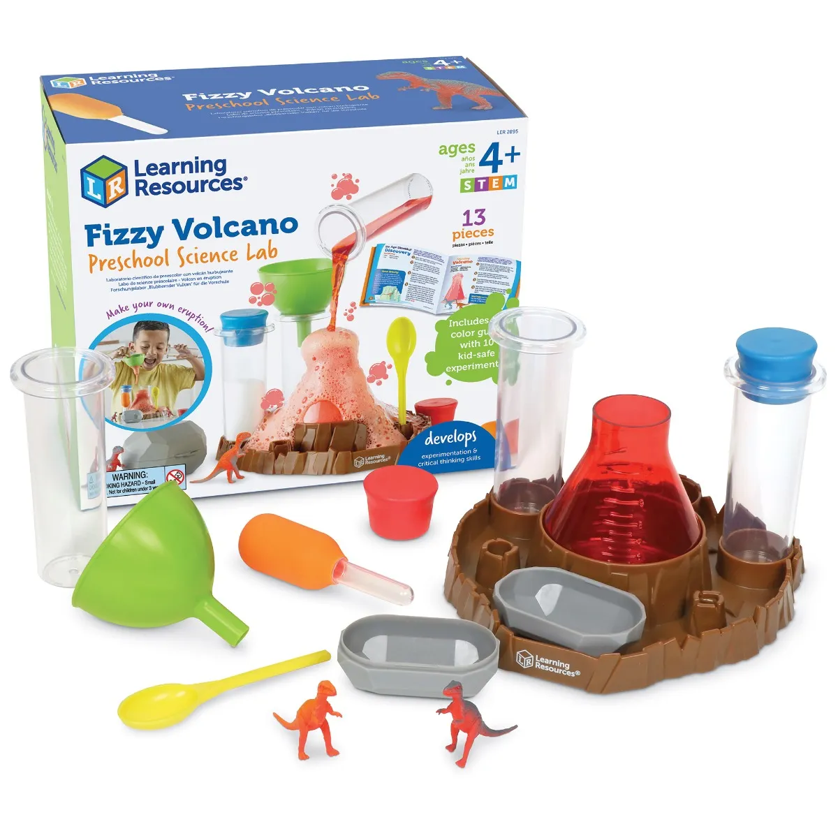 Learning Resources Puzzle Fizzy Volcano Preschool Science Lab - Image 10