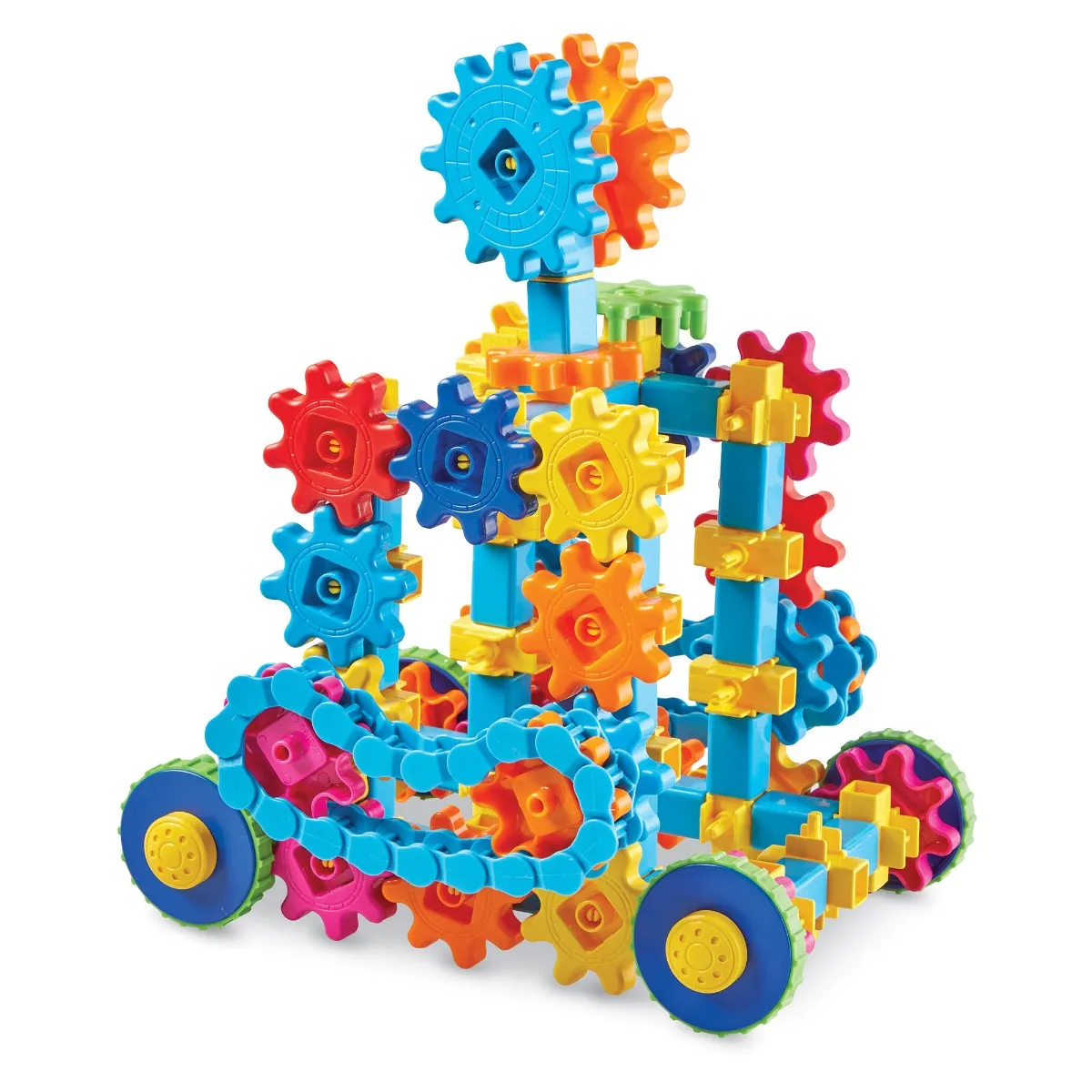 Learning Resources Puzzle Gears! Gears! Gears!® Mega Builds - Image 17
