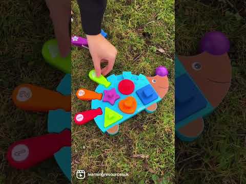 Alternative view of Learning Resources Puzzle Spike the Fine Motor Hedgehog® Puzzle Playmate