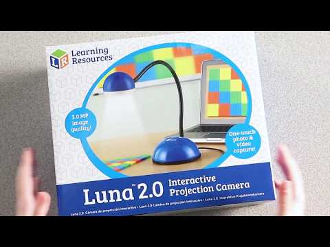 Alternative view of Luna 2.0 Interactive Projection Camera