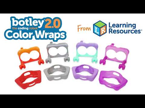 Alternative view of Learning Resources Puzzle Botley® 2.0 Color Wraps: Red & Silver Pack