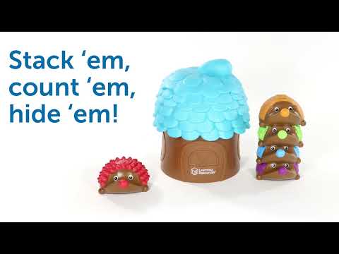 Learning Resources Puzzle Spike the Fine Motor Hedgehog® Sensory Tree House - Image 11