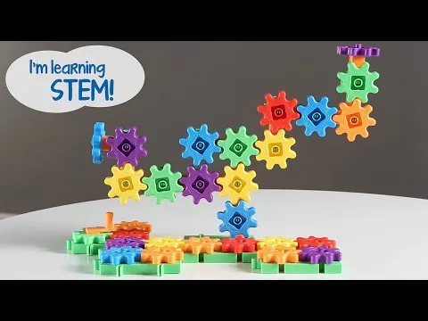 Alternative view of Learning Resources Puzzle Gears! Gears! Gears!® Super Building Set