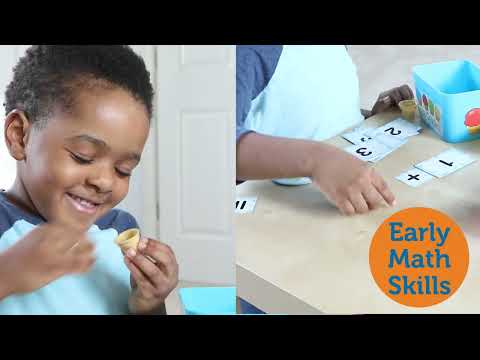 Alternative view of Learning Resources Puzzle Smart Scoops Math Activity Set