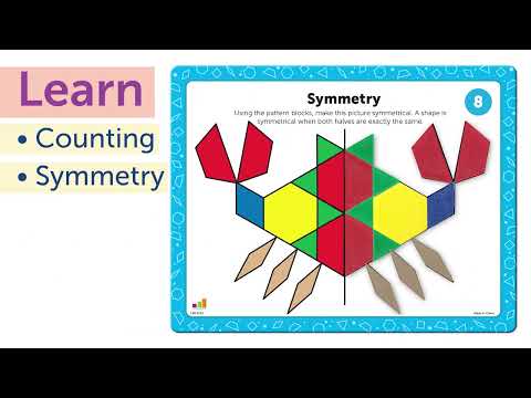 Learning Resources Puzzle Pattern Block Math Activity Set - Image 8