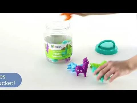 Alternative view of Learning Resources Puzzle Snap-n-Learn™ Letter Llamas