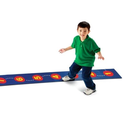 Alternative view of Learning Resources Puzzle 1-20 Number Line Floor Mat