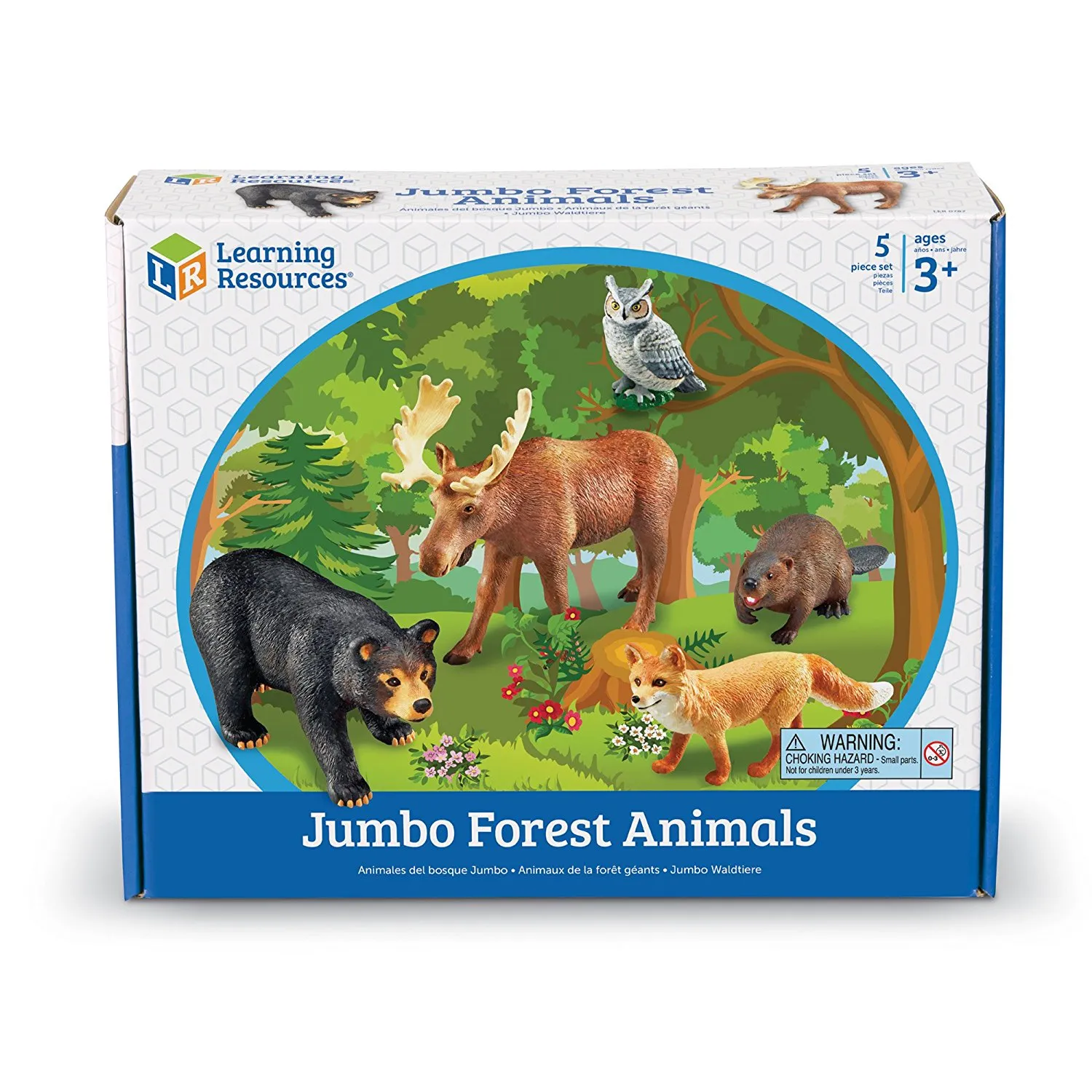 Learning Resources Puzzle Jumbo Forest Animals - Image 10