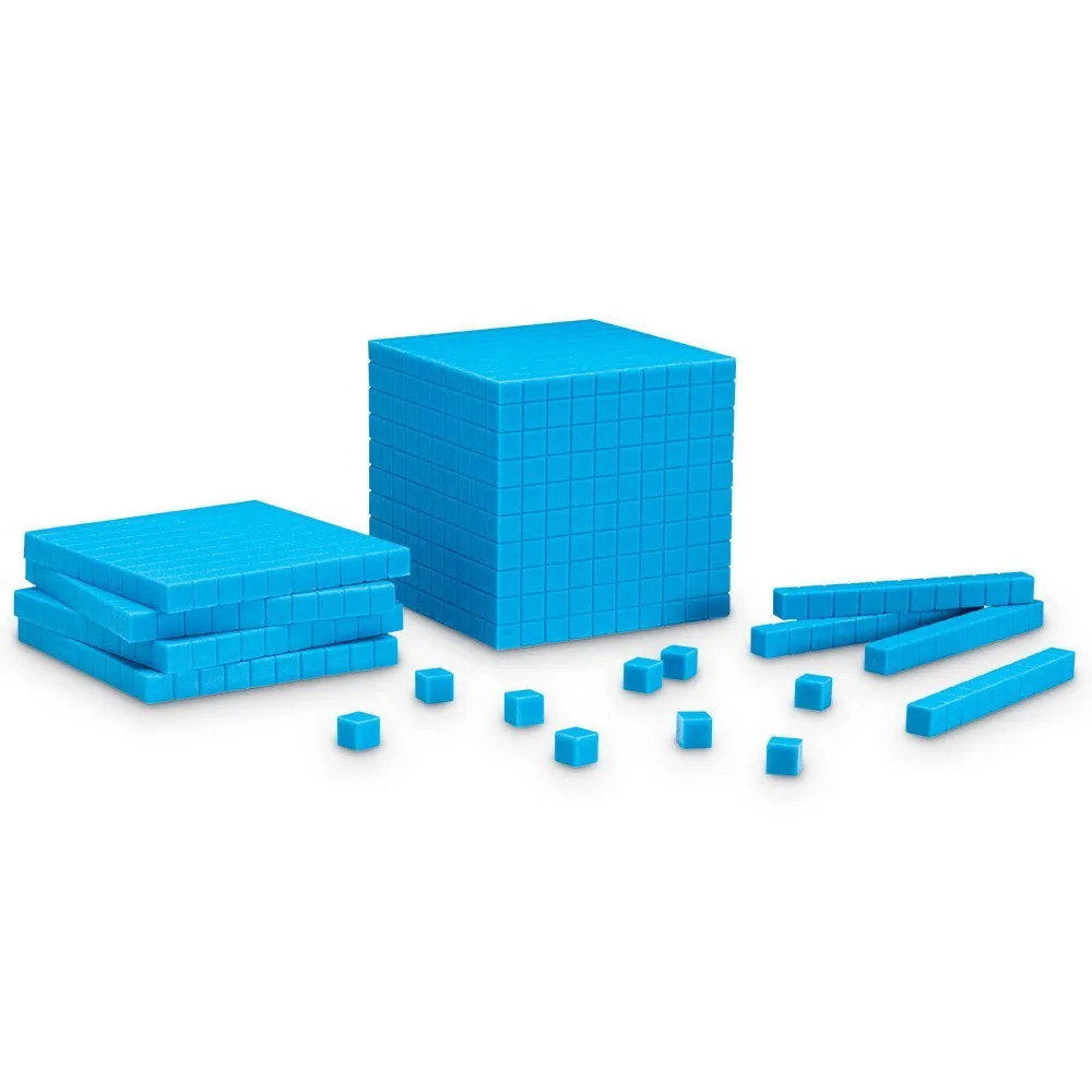 Learning Resources Puzzle Base Ten Starter Set - Image 8