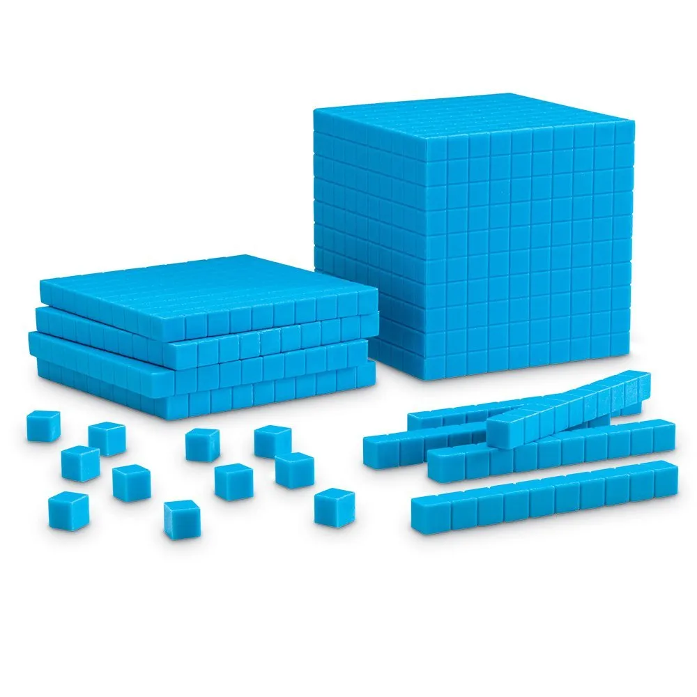 Learning Resources Puzzle Base Ten Starter Set - Image 9