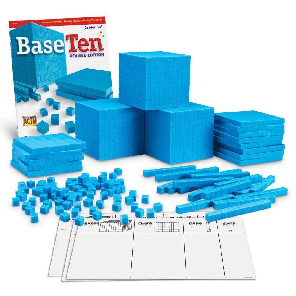 Learning Resources Puzzle Base Ten Classroom Set - Image 2