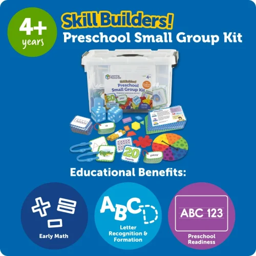 Alternative view of Learning Resources Puzzle Skill Builders! Preschool Classroom Kit