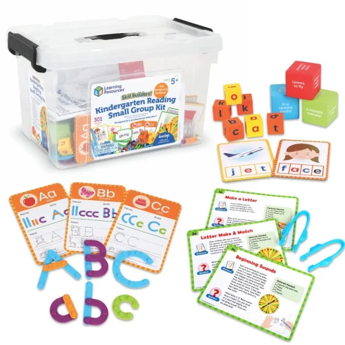 Learning Resources Puzzle Skill Builders Kindergarten Reading Small Group Kit