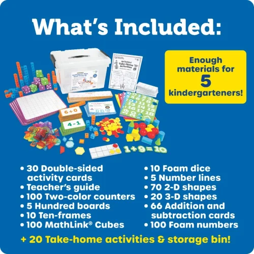 Alternative view of Learning Resources Puzzle Skill Builders Kindergarten Math Small Group Kit