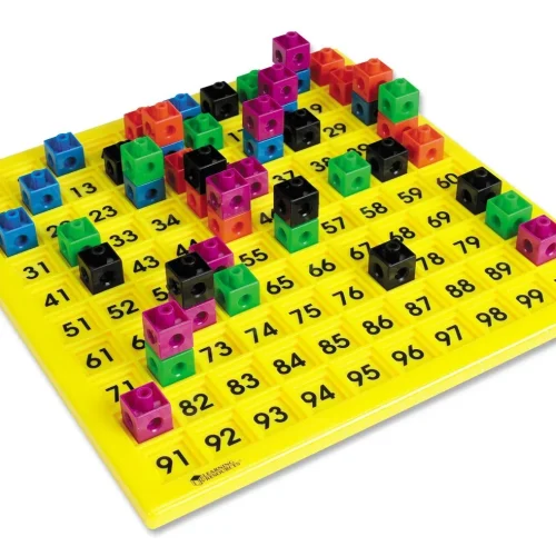 Alternative view of Learning Resources Puzzle Hundreds Number Board