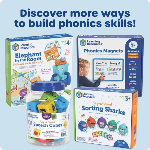 Alternative view of Learning Resources Puzzle Phonics Magnets