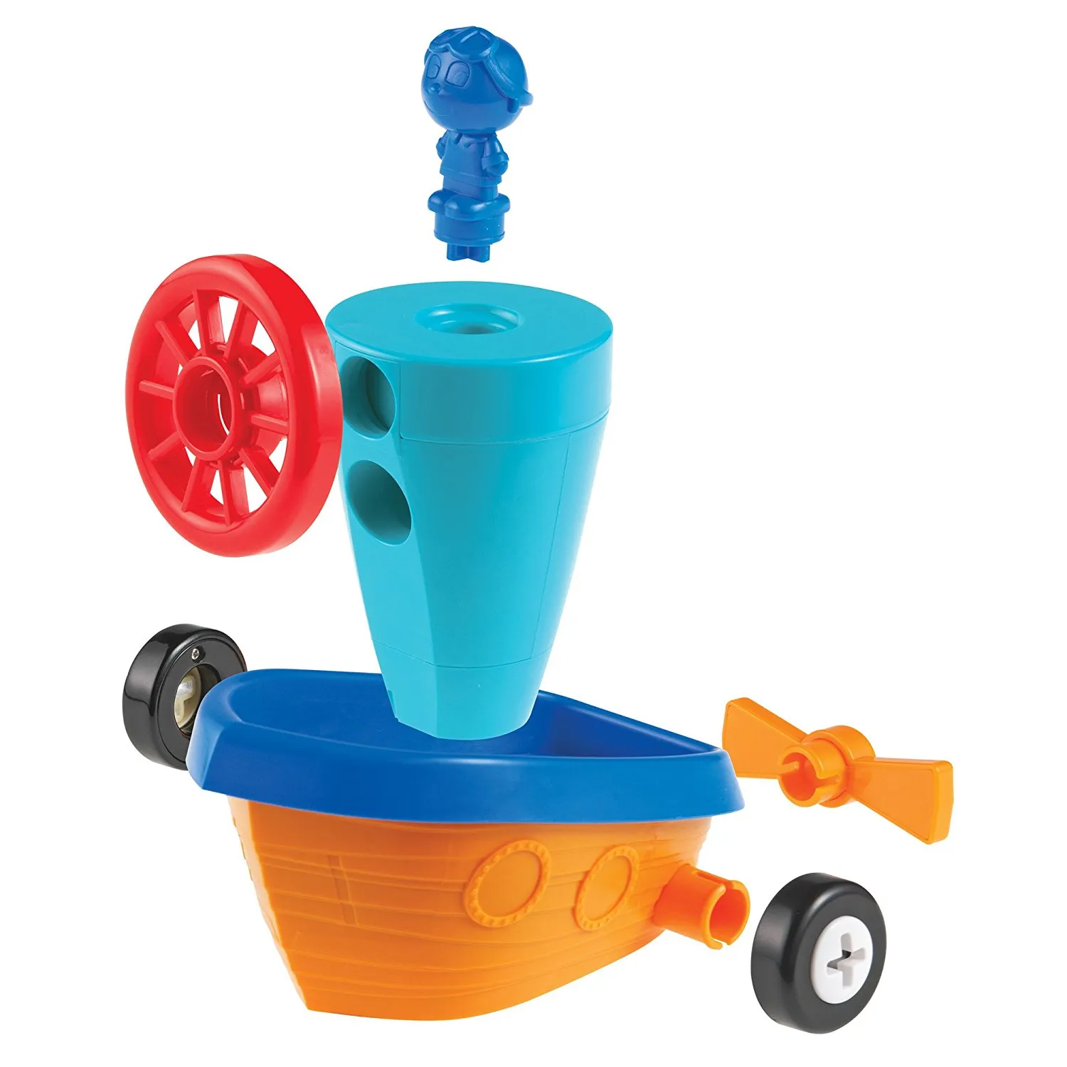 Learning Resources Puzzle 1-2-3 Build It!™ Car-Plane-Boat - Image 23