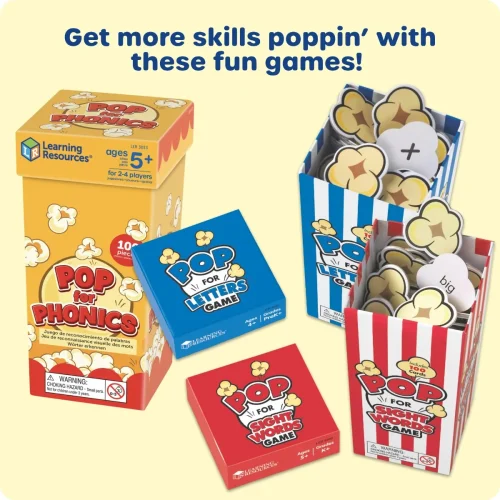 Alternative view of Pop for Phonics