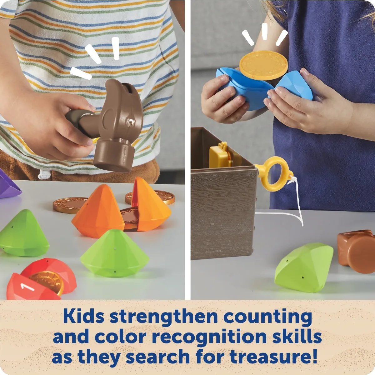 Learning Resources Puzzle Gem Surprise Treasure Chest - Image 3