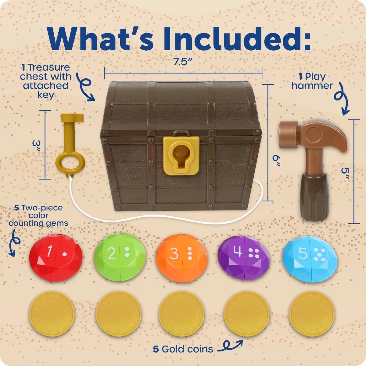 Learning Resources Puzzle Gem Surprise Treasure Chest - Image 7