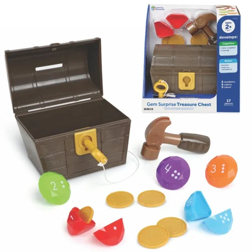 Learning Resources Puzzle Gem Surprise Treasure Chest
