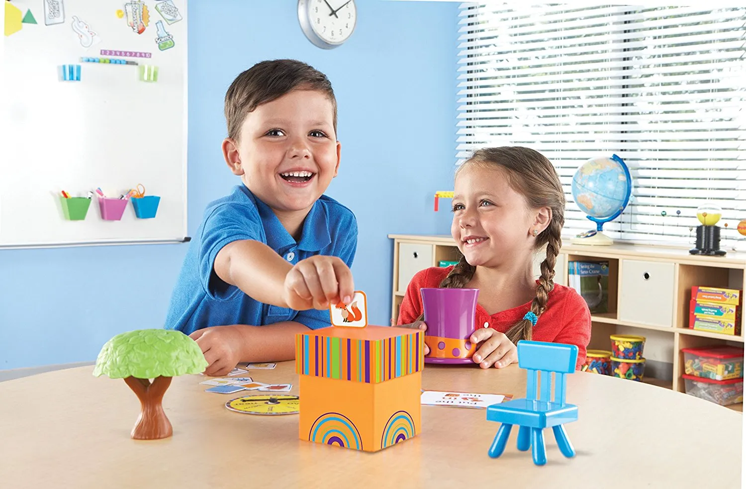 Learning Resources Puzzle Fox in the Box Positional Words Activity Set - Image 14