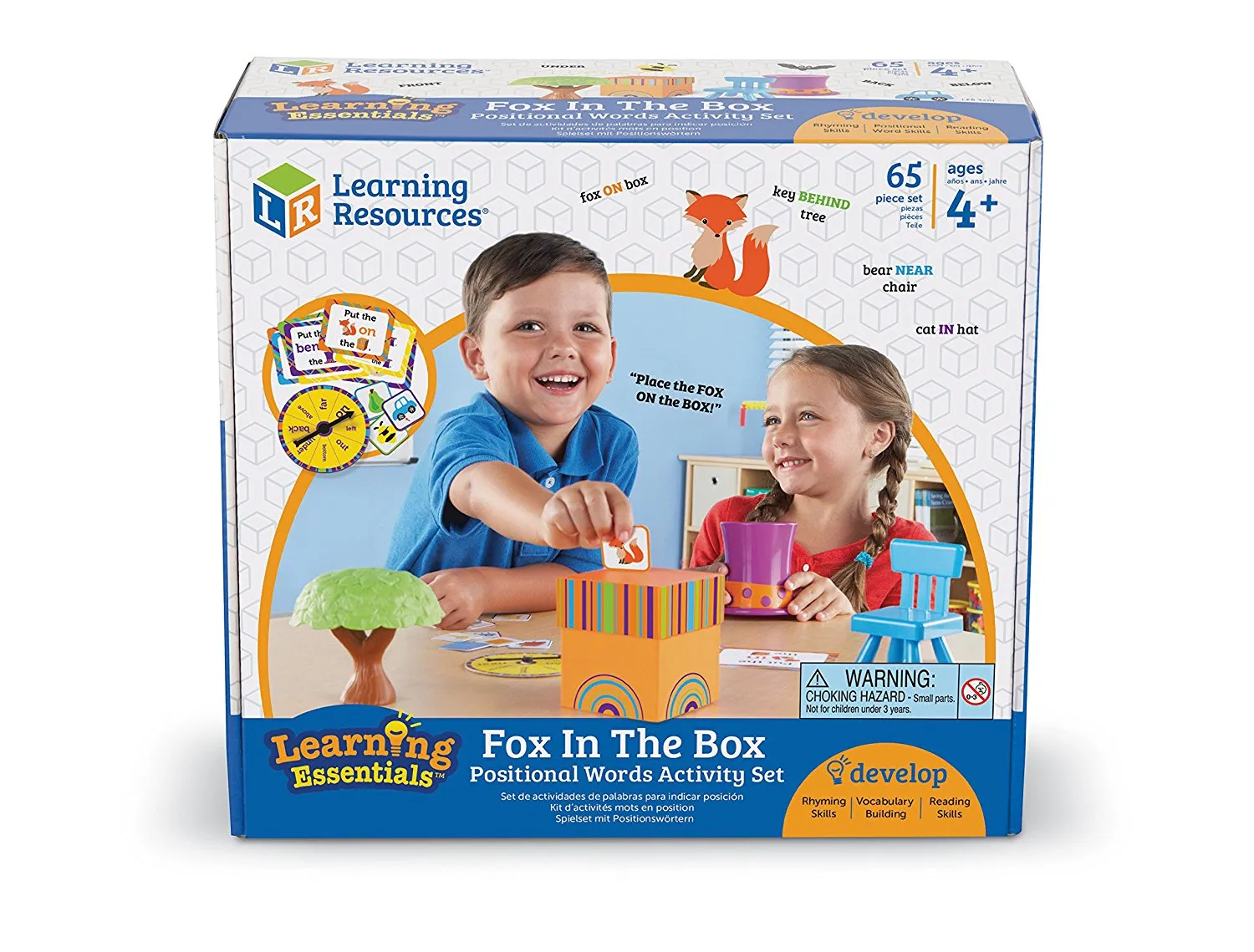 Learning Resources Puzzle Fox in the Box Positional Words Activity Set - Image 11