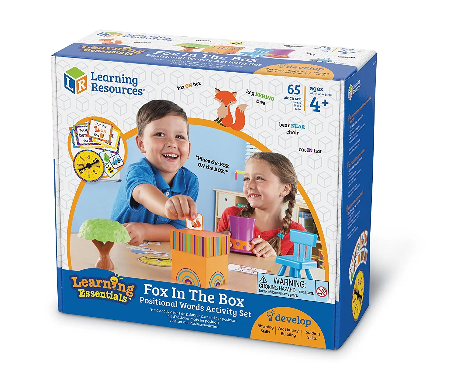 Learning Resources Puzzle Fox in the Box Positional Words Activity Set - Image 13