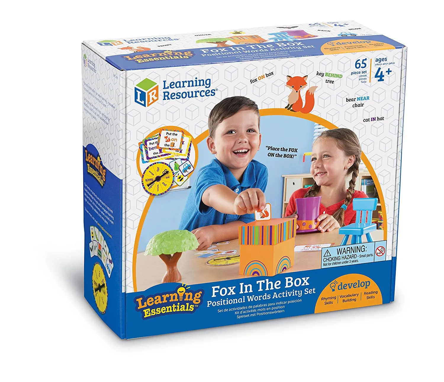 Learning Resources Puzzle Fox in the Box Positional Words Activity Set - Image 2