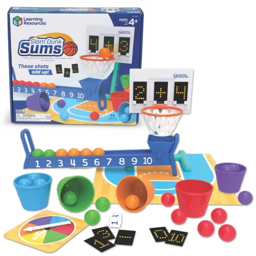 Learning Resources Puzzle Slam Dunk Sums™