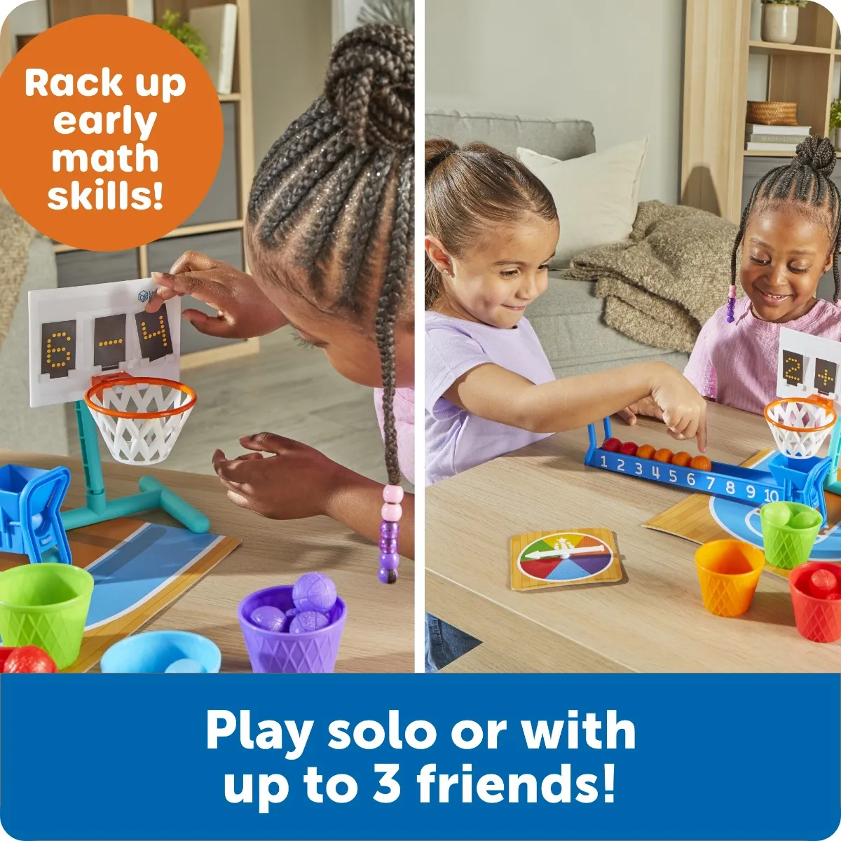 Learning Resources Puzzle Slam Dunk Sums™ - Image 3