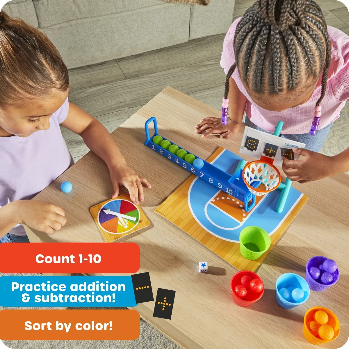 Learning Resources Puzzle Slam Dunk Sums™ - Image 4