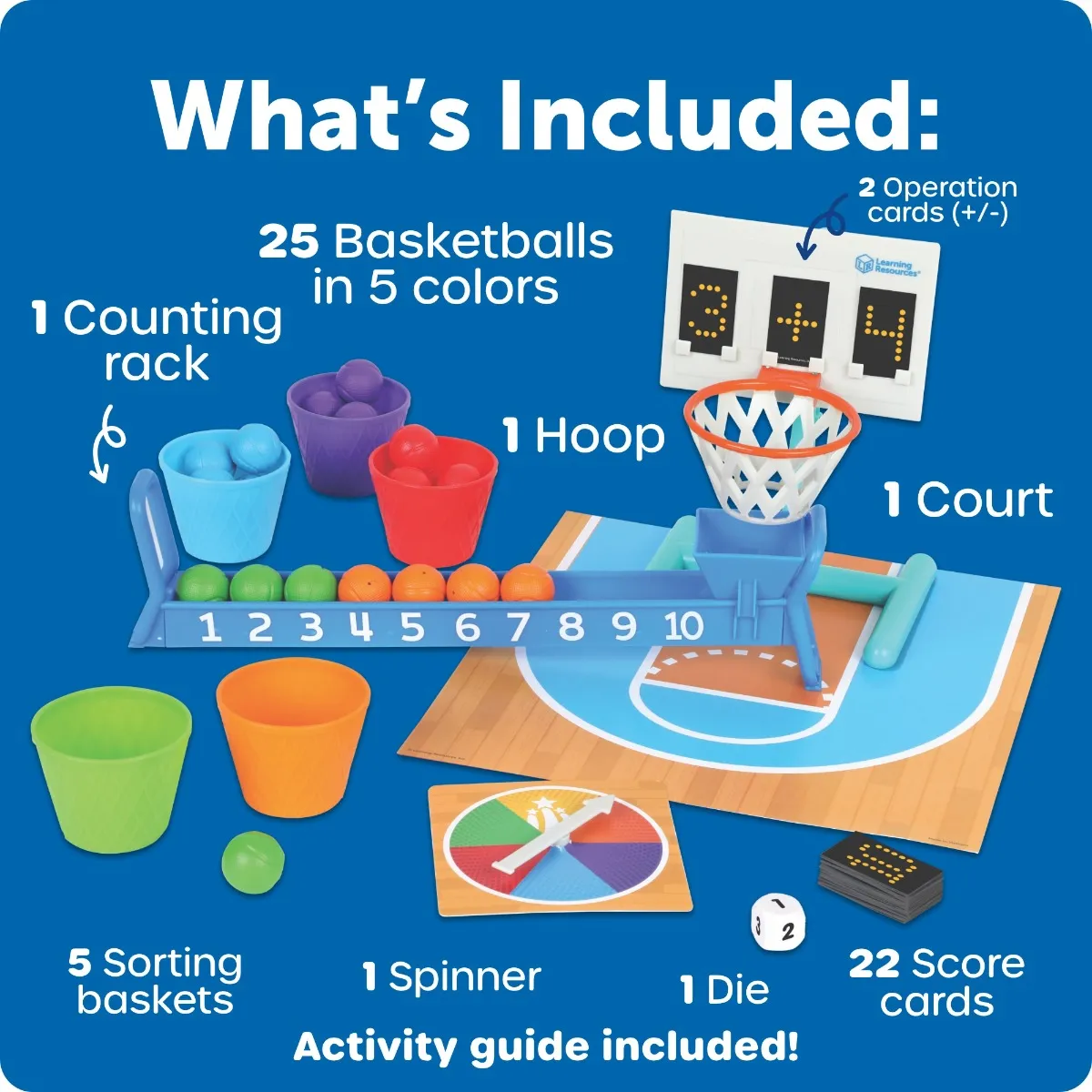 Learning Resources Puzzle Slam Dunk Sums™ - Image 6